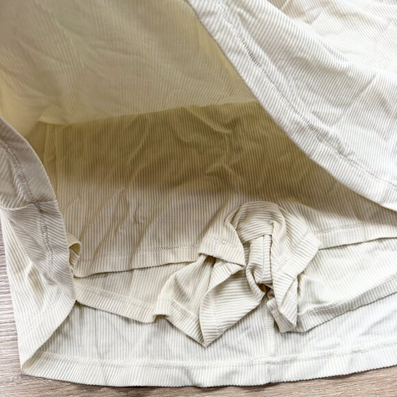 NWT SKIMS Soft Lounge Mini Skort Bone Cream Small - Picture 4 of 12